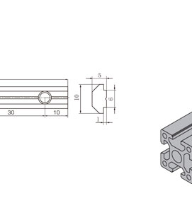 鋁型材槽條連接件技術參數(shù)