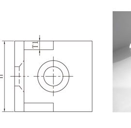 4040規格鋁型材轉向角碼物理參數2 4040規格鋁型材轉向角碼物理參數2