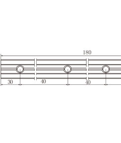 鋁型材槽條連接件物理參數1