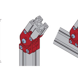 鋁型材活動(dòng)鉸鏈安裝示意圖1 鋁型材活動(dòng)鉸鏈安裝示意圖1