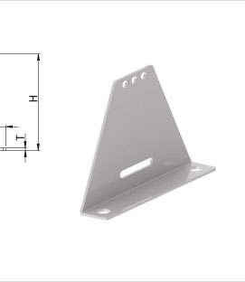 圍欄地腳安裝板3D模型 圍欄地腳安裝板3D模型